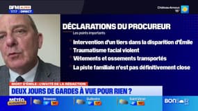 Mort d'Émile: la garde à vue des proches a pris fin