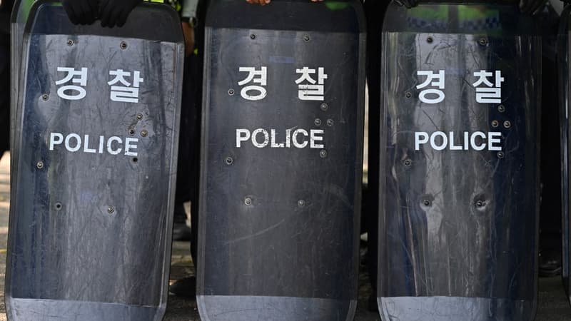 Des policiers de Corée du Sud - image d'illustration 