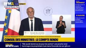 Statut de la Corse: "Il s'agit de reconnaitre une spécificité dans le cadre du droit commun", assure François Rebsamen, ministre de l'Aménagement du territoire