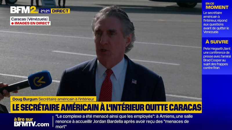 "Nous avons entendu des assurances": le Venezuela garantit la sécurité aux compagnies minières étrangères selon le ministre américain de l'Intérieur