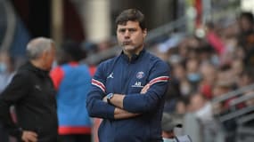 Mauricio Pochettino lors de Rennes-PSG