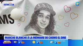 Mort de Chems El Dine à Caluire : 250 personnes rassemblées pour une marche blanche