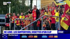 RC Lens: les supporters vedettes d'un clip du rappeur Rask