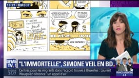 "L'immortelle", Simone Veil en BD