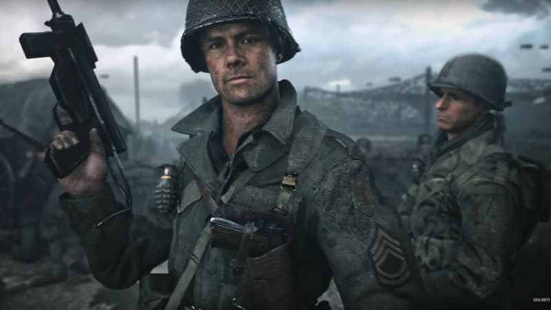 Josh Duhamel incarne un personnage du jeu "Call of Duty: WWII"