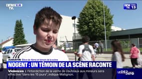 Surveillante tuée: "Il est arrivé par derrière et a planté Mélanie (…) Elle est tombée sur nous", témoigne cet élève de 4ème, témoin de la scène