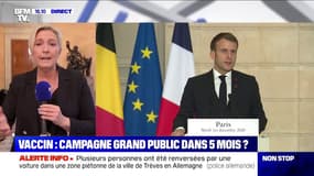 Darmanin "incarnation de la droite dure" ?: "C'est beaucoup de mépris pour les électeurs du Rassemblement national", selon Marine Le Pen