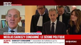 Denis Fasquelle, vice-président du parti Les Républicains souligne "une extrême sévérité, une violence et une forme d'humiliation à l'égard de Nicolas Sarkozy"