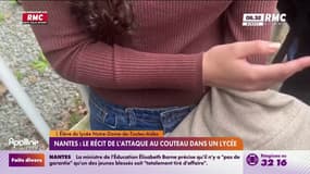 Attaque au couteau à Nantes: le récit des élèves  