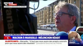 Jean-Luc Mélenchon sur le plan "Marseille en grand": "Il y a quelque chose d'insupportablement monarchique dans tout ça"
