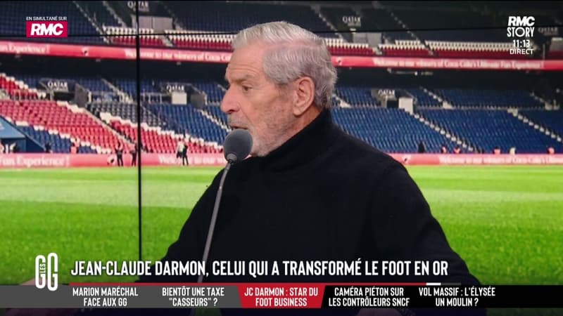 Jean-Claude Darmon, l'homme qui a révolutionné le foot: "J'ai tout fait à part le ballon rond"