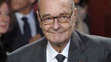 L'ex-président Jacques Chirac au musée du Quai Branly, le 21 novembre 2014