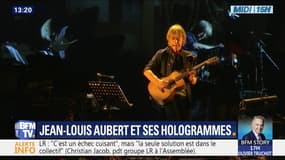 Jean-Louis Aubert et ses hologrammes