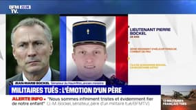 "Il était passionné par son métier et un soldat engagé." Jean-Marie Bockel, sénateur du Haut-Rhin et père de l'un des militaires tués au Mali rend hommage à son fils