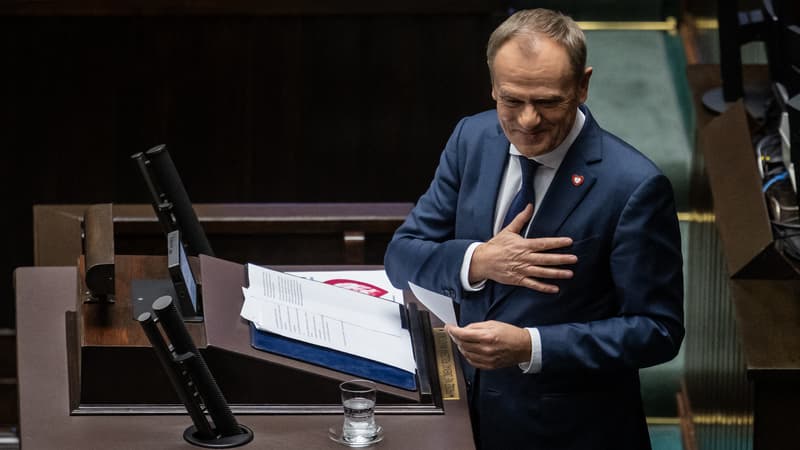 Pologne: élu Premier ministre, Donald Tusk réclame une UE 