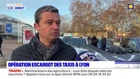 Lyon: les taxis mènent des opérations escargot