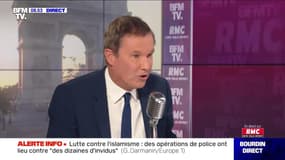 Nicolas Dupont-Aignan face à Jean-Jacques Bourdin en direct  - 19/10