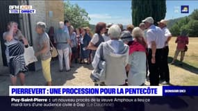 Alpes-de-Haute-Provence: une procession pour la Pentecôte