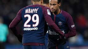 Kylian Mbappé et Neymar