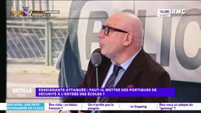 Enseignante attaquée : "On est dans une culture du couteau qui est en train de s'installer", constate Fred Hermel