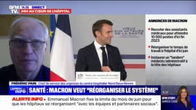 Frédéric Pain, Association des médecins urgentistes de France: "Il faut l'équivalent d'un plan Marshall si on veut sauver l'hôpital"