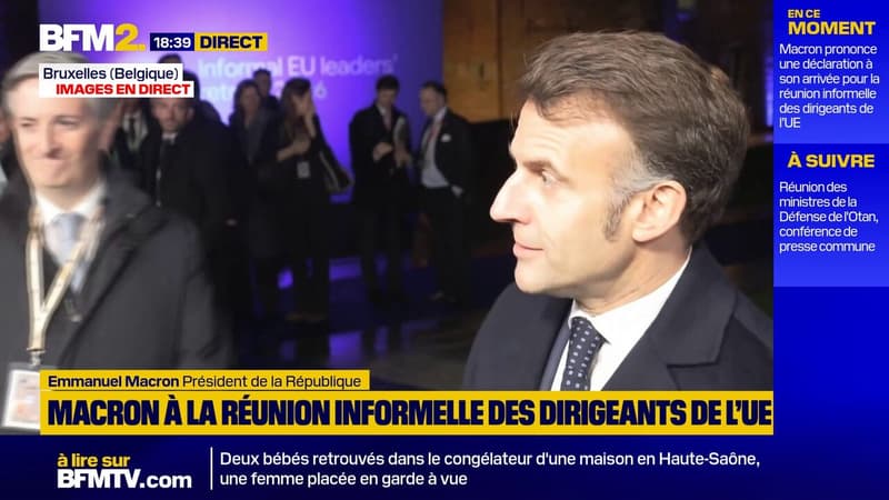 "La paix, la prospérité, la démocratie": l'agenda et les promesses de l'Europe en 2026 selon Emmanuel Macron