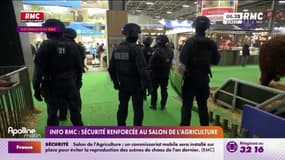 Info RMC: un commissariat mobile installé au Salon de l'Agriculture 2025 pour renforcer la sécurité