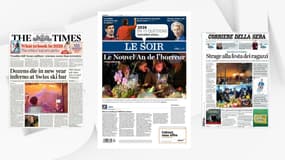 L'incendie mortel à Crans-Montana fait la une de la presse internationale le 2 janvier 2026