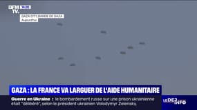 INFO BFMTV. La France procèdera à des largages aériens d'aide humanitaire à Gaza "dans les prochains jours"