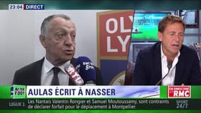 La lettre d’Aulas à Nasser Al-Khelaïfi