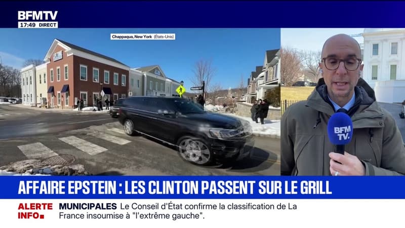 Affaire Epstein: l'audition de Bill Clinton a commencé