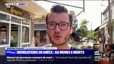 Les inondations en Grèce font au moins 6 morts