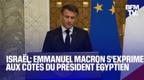 "La France ne pratique pas le double standard": la prise de parole d'Emmanuel Macron aux côtés du président égyptien en intégralité  