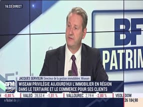 Sommet BFM Patrimoine: WiseAM privilégie aujourd’hui l’immobilier en région, dans le tertiaire et le commerce pour ses clients - 08/10