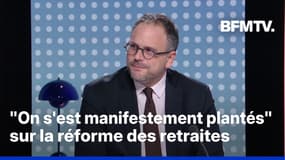 Aurélien Rousseau, ex-ministre de la Santé, exprime ses "regrets" sur la réforme des retraites
