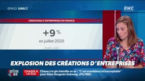 Explosion des créations d'entreprises