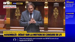 Jérôme Guedj (PS): "Nous ne censurons pas mais nous demeurons vigilants"