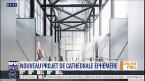 À quoi ressemblera la cathédrale éphémère installée sur le parvis de Notre-Dame de Paris?