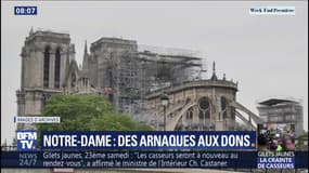 Notre-Dame: une plainte déposée contre un site de dons frauduleux