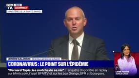 Coronavirus: "Il y a toujours trois cas confirmés, il n'y pas de nouveau cas en France", selon le directeur général de la Santé