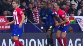 Atlético-Inter: Marcus Thuram coupable d'un vilain geste dans les parties intimes de Savic, le 13/03/2024