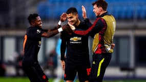 Fred (à gauche d'Anderas Pereira au milieu ) et Victor Lindelof (à droite) ont sept jours rentrer