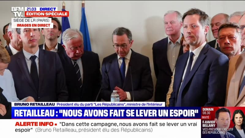 Bruno Retailleau (LR): 