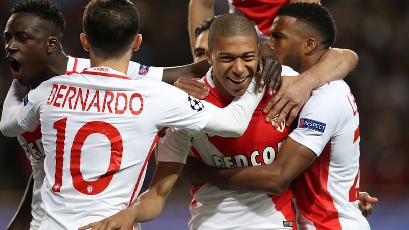 La joie de Mbappé et de ses partenaires