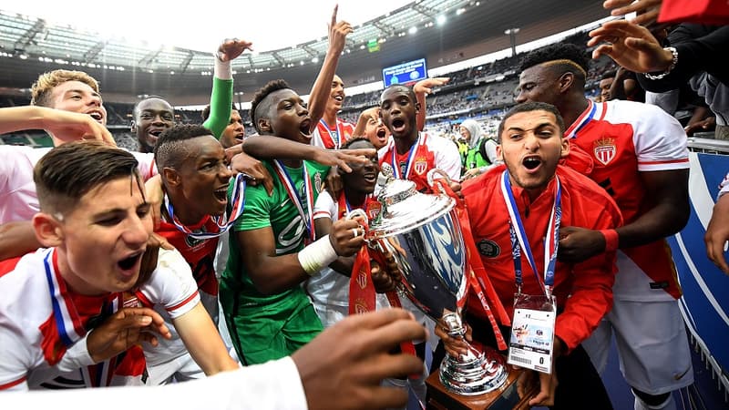 Monaco vainqueur de la Coupe Gambardella en 2016