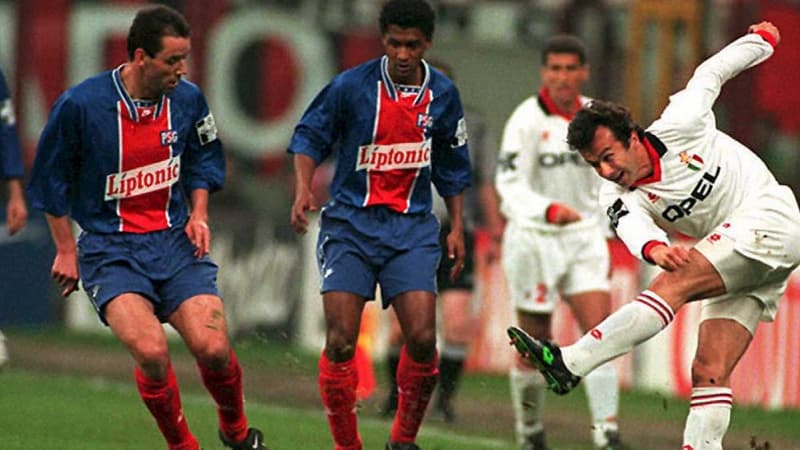 Valdo entre Le Guen et le Milanais Savisevic