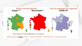 Trois régions de France métropolitaine sont passées en phase pré-épidémique de la grippe, le 29 novembre 2023