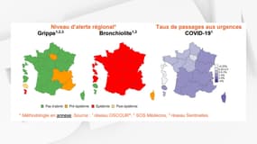 Trois régions de France métropolitaine sont passées en phase pré-épidémique de la grippe, le 29 novembre 2023