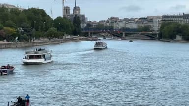 La moitié de la flotte prévue pour la cérémonie d'ouverture des JO 2024 répètent sur la Seine lundi 17 juin.