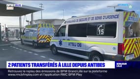 Covid-19: deux patients dans un état grave transférés à Lille depuis Antibes